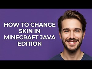 How To Change Skin In Minecraft Java Edition - GUIDE!