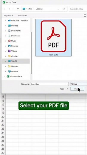 How to Import PDF File in Excel | Fast & Easy Method!