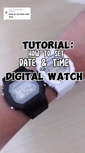 How to Set Date and Time on Digital Watch - Step by Step Guide
