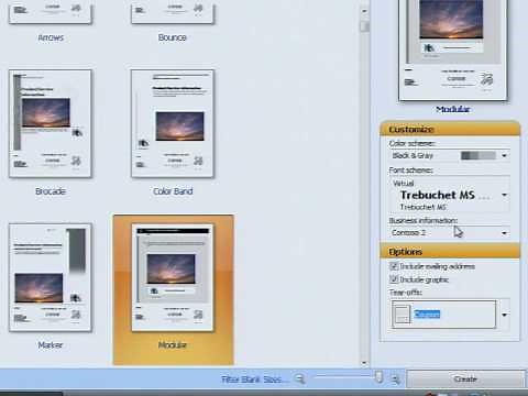 Make a Flyer Fast with Microsoft Publisher 2007