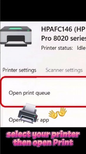 Clear the Stuck Print Queue