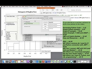 JMP Academic Series: Extending JMP with R and Python