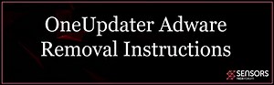 OneUpdaterアドウェアの削除手順