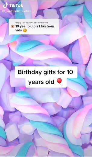 10 Years Old Birthday Gift Ideas for Girls