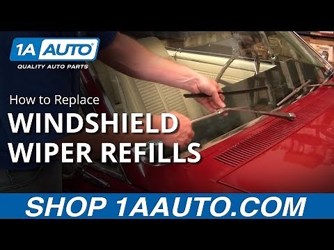 How To Replace Windshield Wiper Blades on Your Car, Truck or SUV