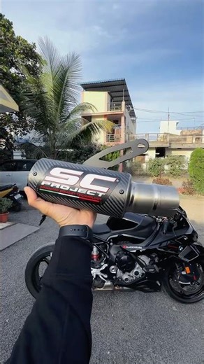 Kaisa Laga Gift 💀| Loudest Exhauts for BMW S1000RR | #viralvideo |