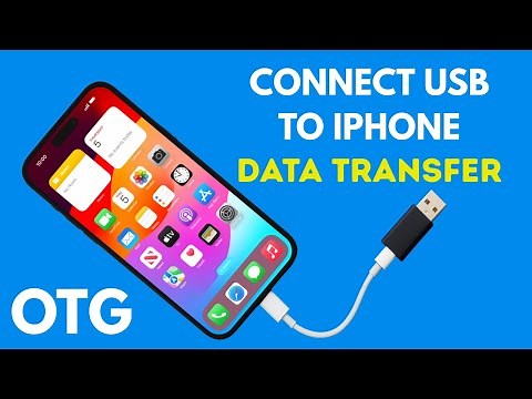 How To Connect USB Flash Drive To iPhone to make file transfer