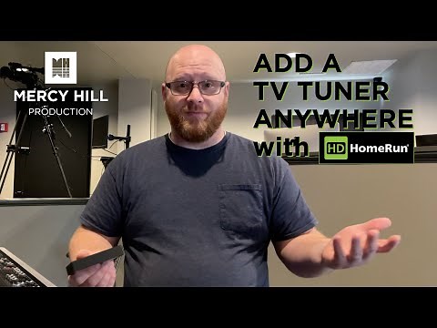 Add a Network TV Tuner with HDHomerun