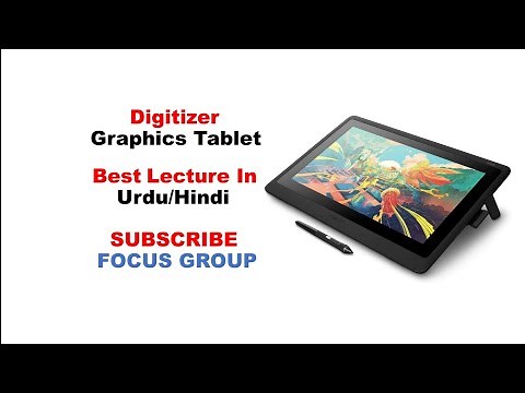 What is Graphic Tablet OR Digitizer ??