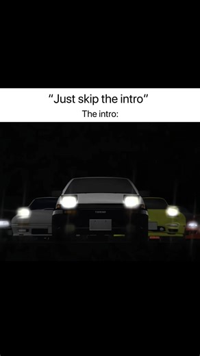 Pt4, Initial d first stage opening intro 2 ,Eurobeat: Break in 2 the nite #initiald #Anime #jdm #cartok #AE86