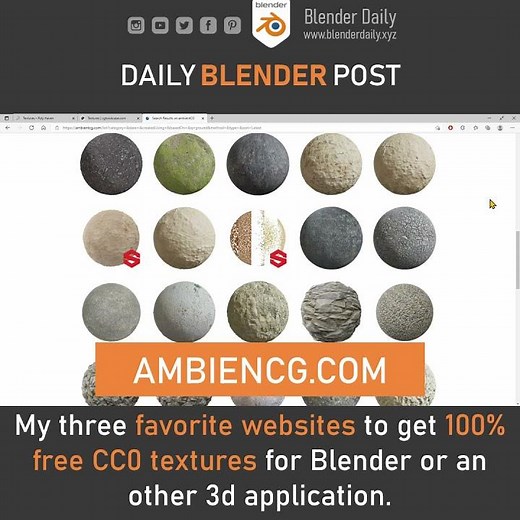 Best 100% Free Texture Websites for Blender!
