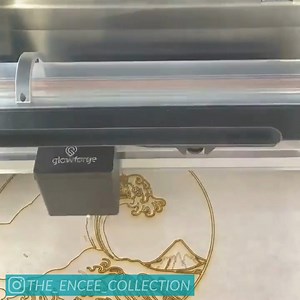 We can hardly believe Natasha printed this incredible custom piece on Day 2 of having her Glowforge! What will you print first? See more prints on wood: https://bit.ly/2XajSF8 | Glowforge