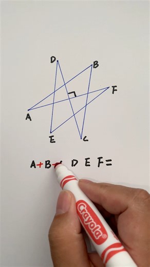 Geometry problem: angles of triangle #geometry #angles #reels | Math Puzzle