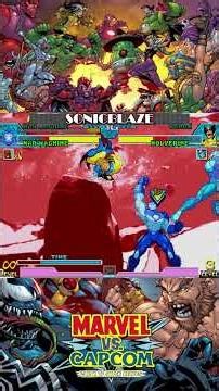 Venom & Wolverine vs 2 War Machines - Who Wins? 🤯 #marvelvscapcom