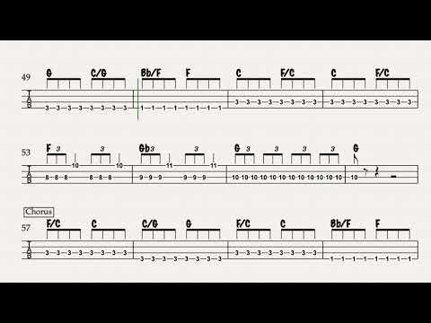 Ride On - AC/DC bass tab