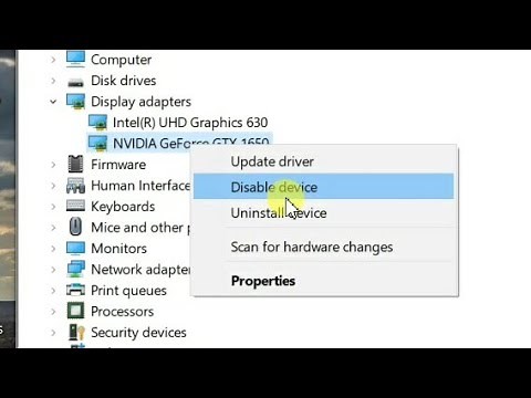 How to Disable Laptop GPU to Extend Battery Life | Reduce Graphics Card Power Drain Tutorial