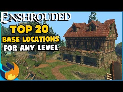 TOP 20 Base Locations In Enshrouded | For All Levels - Beginner To Pro