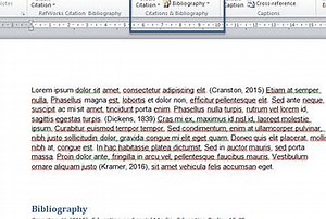 How to Use References in Word: a Few Tips and Suggestions for Your Thesis - Paperblog