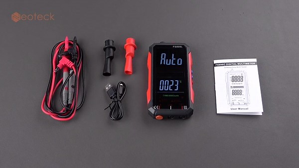 Neoteck USB Rechargeable #multimeter 6000 counts