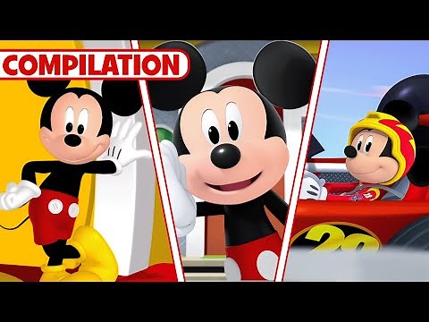 Every Disney Jr. Mickey Mouse Theme Song | Clubhouse, Funhouse, Roadster Racers | ‪@disneyjr‬​
