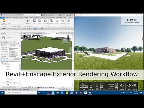 Revit+Enscape Exterior Rendering Workflow