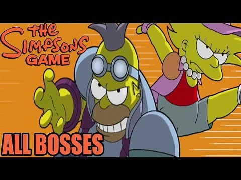 The Simpsons Game All Bosses