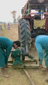 Diesel engine start help tractor