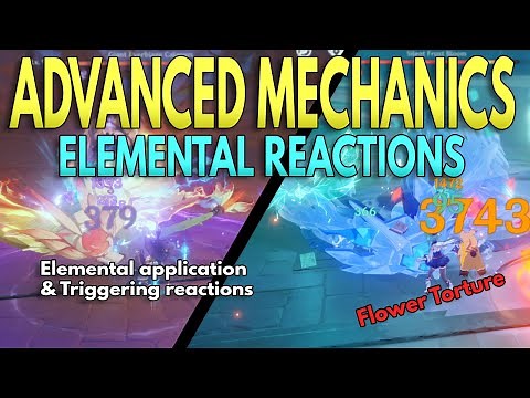 Elemental Reactions Advanced Mechanics Guide! w/ Electro-Charged & Swirl | Genshin Impact Tips