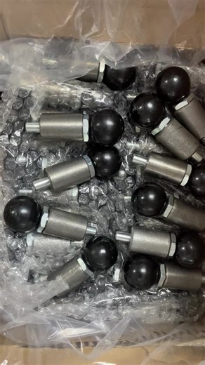 Carbon Steel Spring Loaded Quick Release Pin Ball Lock Pin Round Pop Pull Pin