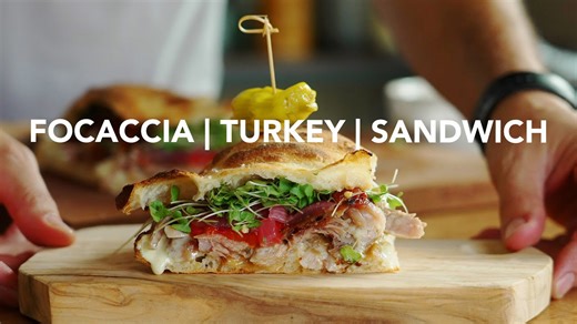 The Sound of a Perfect Turkey Sandwich | Crunchy, Juicy & Delicious