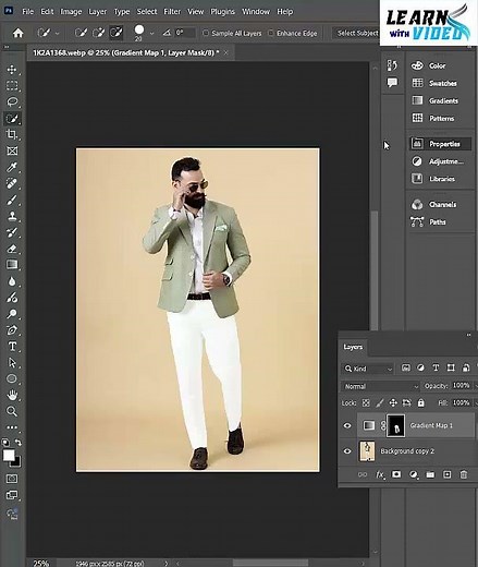 How to Add A Color GRADIENT to Text in Photoshop! #photoshop #photoshoptutorial