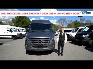 2021 Mercedes-Benz Sprinter Van 2500 Cargo 170 WB High Roof | Video tour with Roger