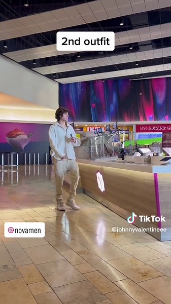 Trying Different Outfits for Free Samples