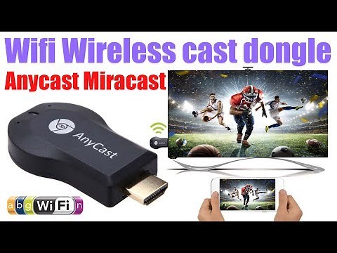 How to setup Anycast dongle I Setup with Android & iPhone I Screen Mirroring I Miracast I Wireless