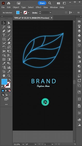 Create a Stunning Neon Effect Logo in Adobe Illustrator