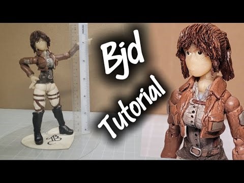 How I made an Attack on Titan bjd doll
