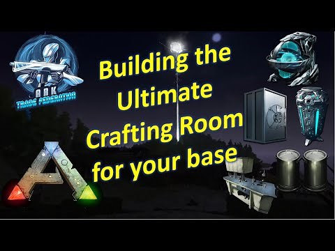 ARK PvE: Building the ultimate crafting room for your base