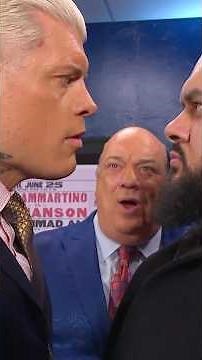 What's Paul Heyman doing at SmackDown???