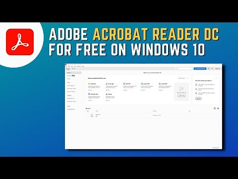 How to Download Adobe Acrobat Reader DC on Windows 10