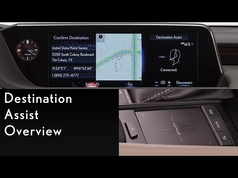 How- To Use Destination Assist | Lexus