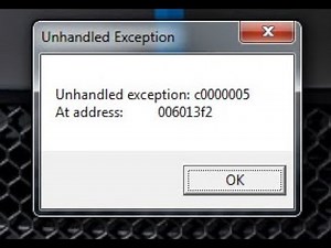 HOW TO FIX Unhandled Exception C0000005 at 006F6330 GTA VICE CITY
