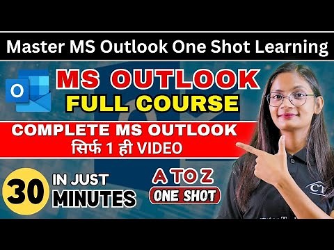 MS Outlook Full Course in One Shot | MS Outlook Tutorial for Beginners | Computer Tech Academy