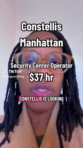 ✨Constellis is looking for a security center operator in Manhattan! Comment link to apply today. #fyp #securityguard #NYCHiring #SecurityJobs #viralvideo