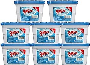 Moisture absorbers Boxes (8 Pack) - 10.5 Oz, Dehumidification Box, Moisture Absorber for Closet, Bathroom, Storage, Kitchens, Basement, Laundries, Spaces, Studies, Car, Boats, RVs, Boat.