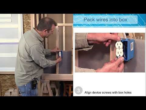 Electrical Wiring Process - Part 11 - Packing a Junction Box - Come wire with us