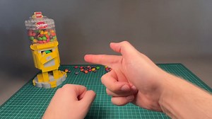 Building a working LEGO gumball vending machine