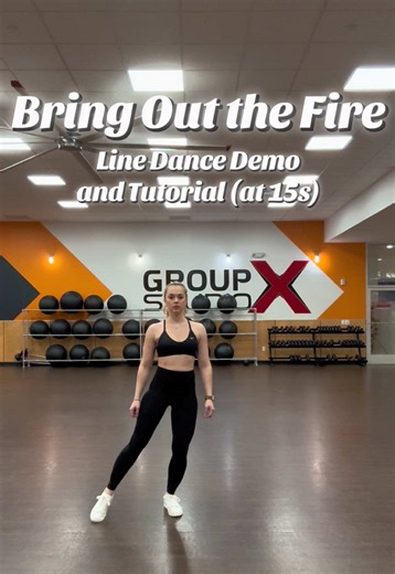 Bring Out the Fire🔥 // Line Dance Demo & Tutorial (starts at 15s) Let me know what other dances you want to see! 🎧: More (RedOne Jimmy Joker Remix) - Usher 💃🏼: Bring Out the Fire -https://www.copperknob.co.uk/stepsheets/180726/bring-out-the-fire #linedancing #linedancedemo #linedancetutorial #linedancersoftiktok #linedancer