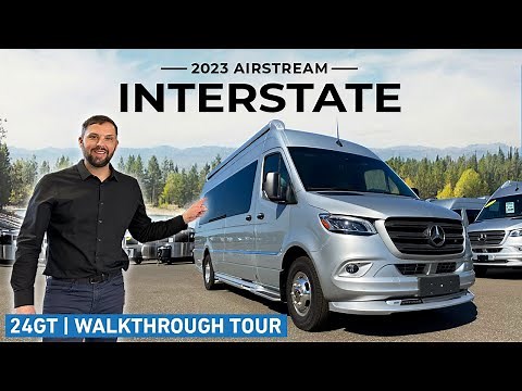 LUXURY VAN TOUR | Airstream Interstate 24GT Class B Motorhome