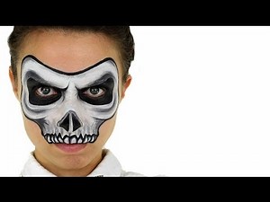 How to Face Paint a Skull