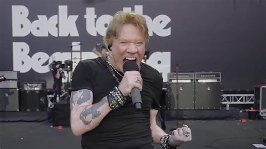 Watch: GUNS N' ROSES Covers Four BLACK SABBATH Songs At 'Back To The Beginning'